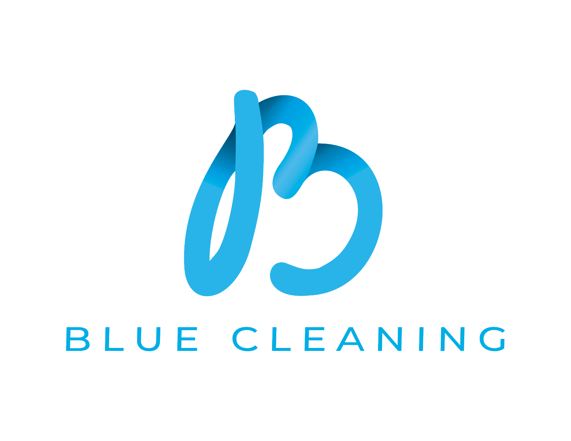 Blue Cleaning White Logo - Professional House Cleaning Sarasota FL